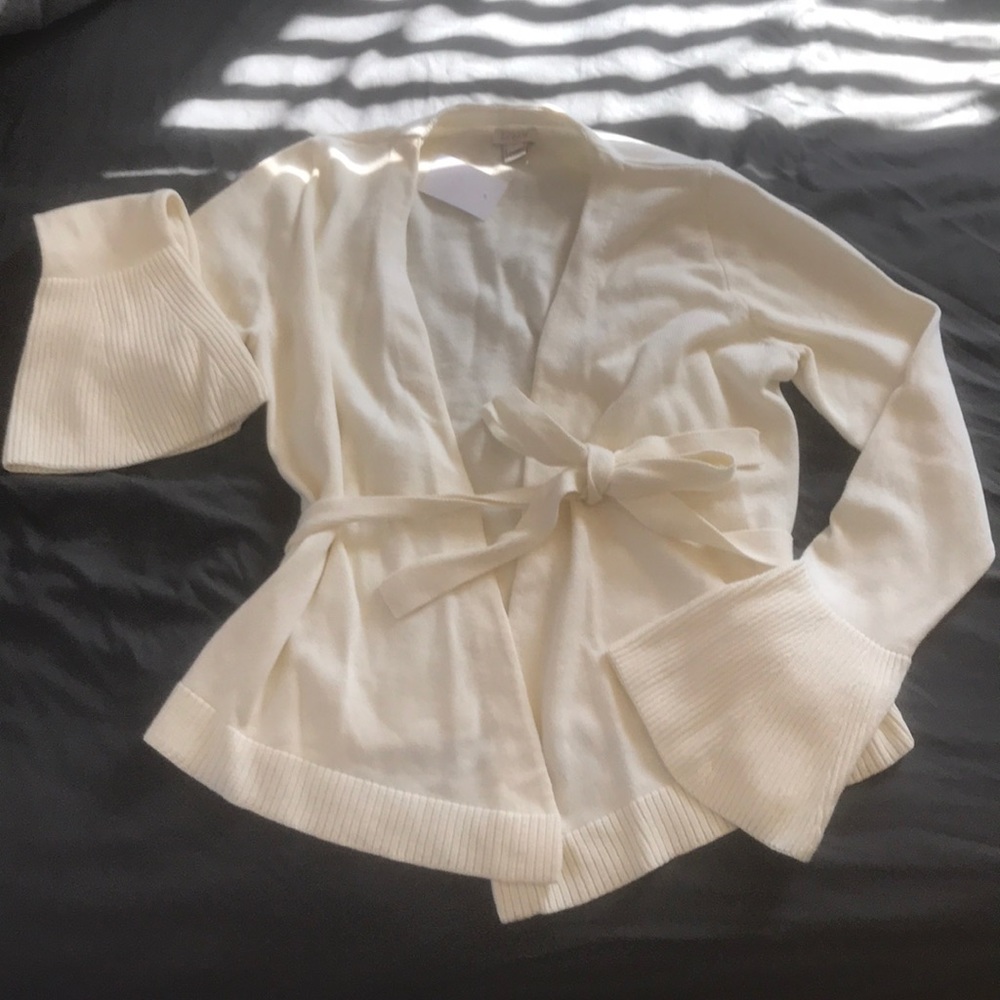 Cream cardigan